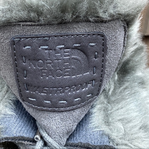 The North Face Boots Gray Suede Leather Insulated - Picture 4 of 10